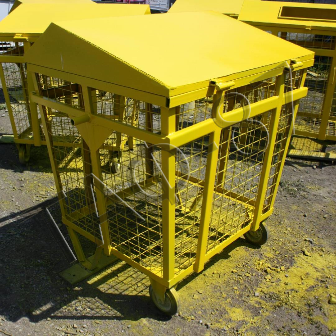 Сітчастий євроконтейнер 1,1 м.куб. для ПЕТ Харьков - изображение 2