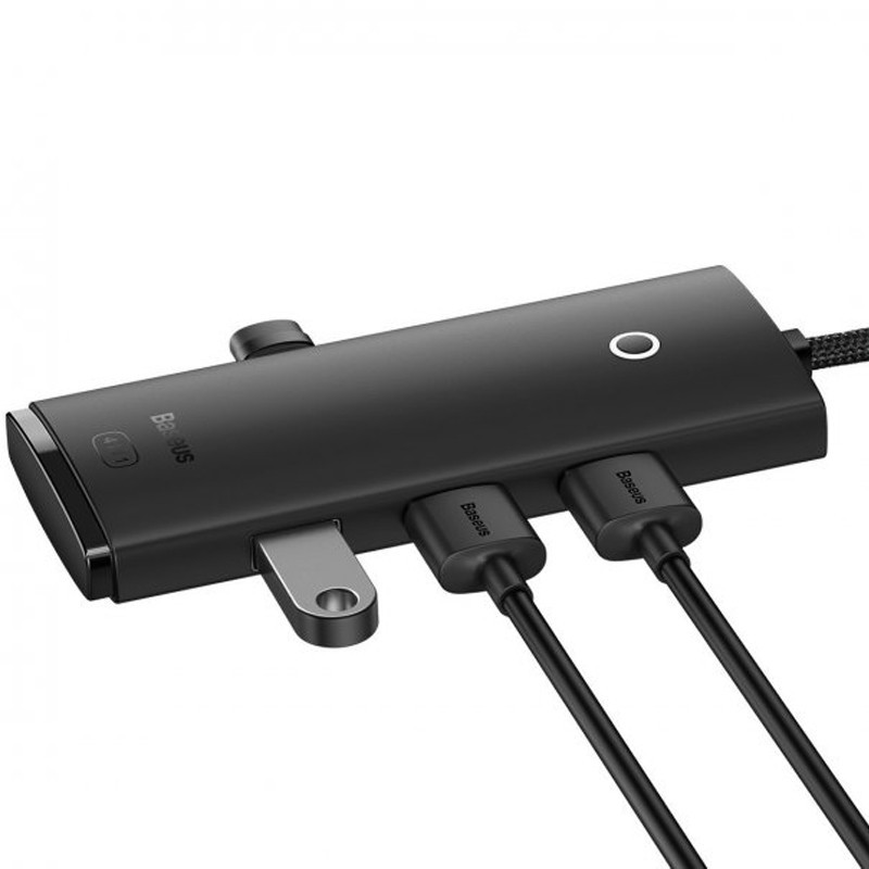 Переходник HUB Baseus Lite Series 4in1 (Type-C to 4xUSB 3.0) 1m (WKQX03) Херсон - зображення 5