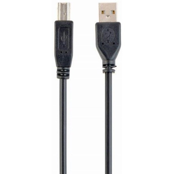 Кабель для принтера Cablexpert USB to USB Type-B V 2.0 (M/M) AM/BM 1.8 м Чорний (CCP-USB2-AMBM-6) (К Харків - зображення 1
