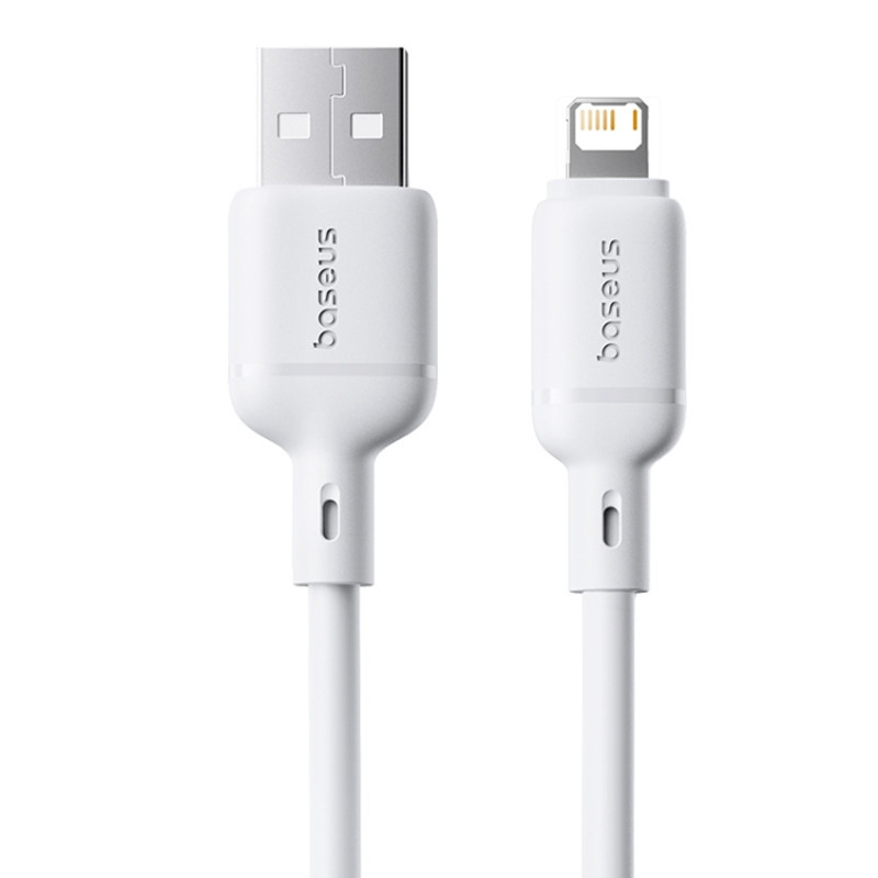 Дата кабель Baseus Silky Series OS Fast Charging USB to Lightning 2.4A (1m) (P1037770) Херсон - изображение 1