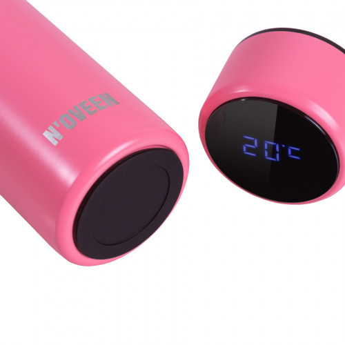 Термобутылка с дисплеем Smart Noveen Pink Mat TB2116 Одесса - изображение 8