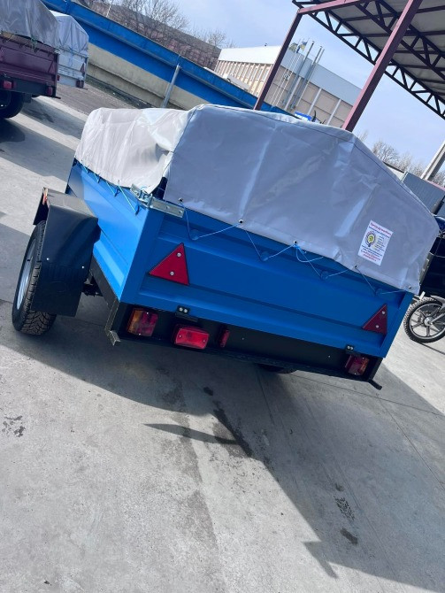 Новий авто причіп 150х130х35 "Дніпро" Вышгород - изображение 1