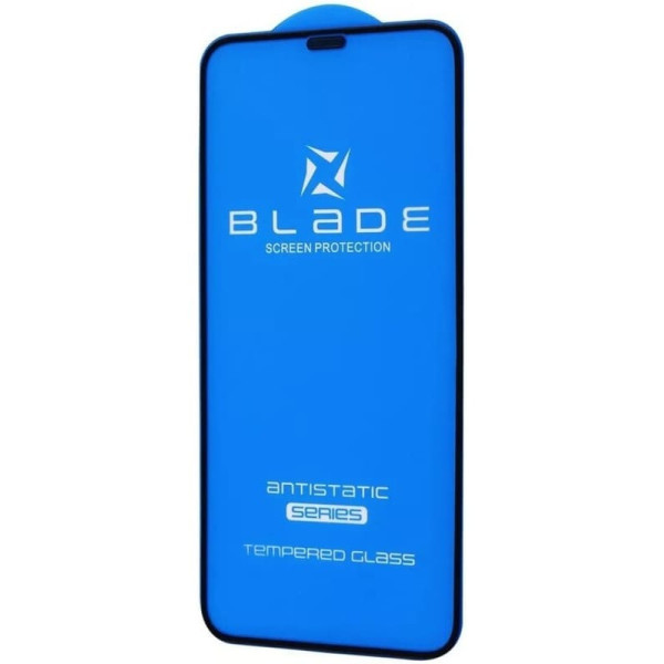 Захисне скло BLADE ANTISTATIC Series Full Glue для iPhone X/XS/11 Pro Black Харків - зображення 1