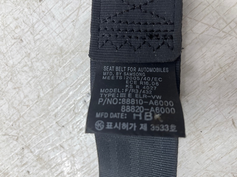 Ремень безопасности передний правый Hyundai I30 GD 1.6 DIESEL D4FB 2011 (б/у) Киев - изображение 5
