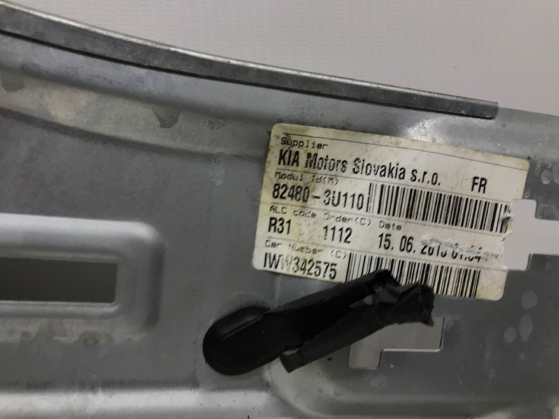 Стеклоподъемник передний правый Kia Sportage SL 1.7 DIESEL D4FD 2010 (б/у) Київ - зображення 4