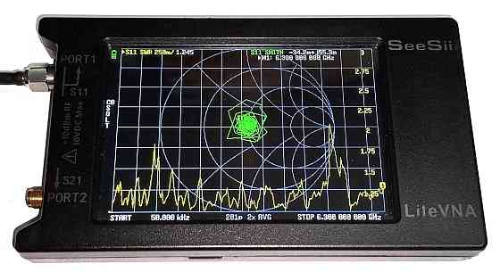Антенна направленная 50kHz-6300MHz 7dBi, до 40W, SMA-female, 280х180х1 мм + пигтейл SMA-SMA 30 cм Днепр