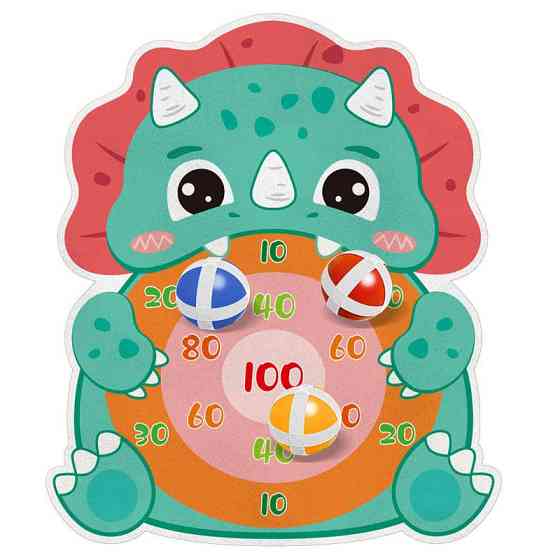 Уценка Интерактивная игра Dinosaur Athletics Gun на липучках + мишень Херсон