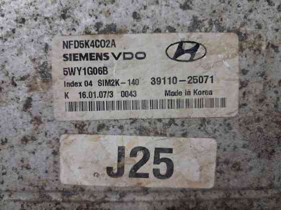 Блок управления двигателем Hyundai Sonata 2004-2010 3911025071 (Арт. 80481) Київ