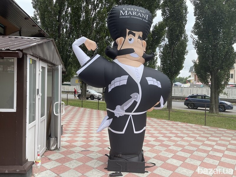 Зазывала надувной человечек реклама Киев - изображение 9