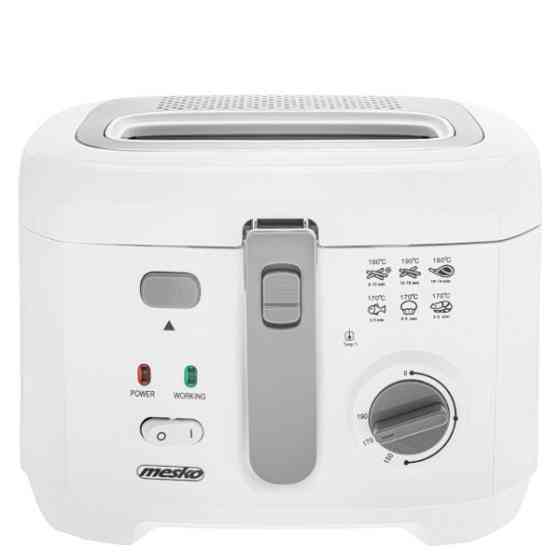 Фритюрница Mesko MS 4908 gray 1800 Вт серая Київ