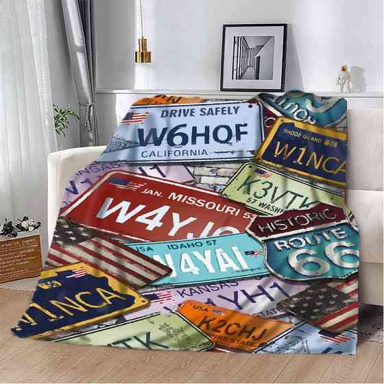 Плед 3D Марки 20222349_A 10644 160х200 см Київ