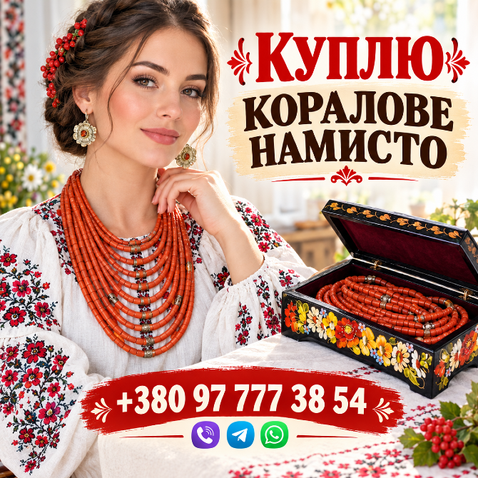 КУПЛЮ КОРАЛОВЕ НАМИСТО ДОРОГО Львів - зображення 1