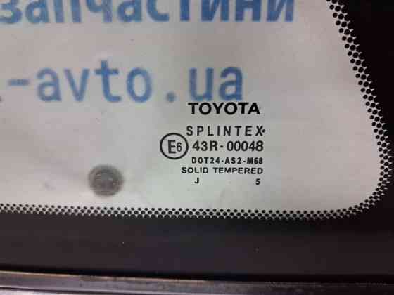 Стекло в кузов заднее левое Toyota Avensis T25 2.2 DIESEL 2ADFTV 2002 (б/у) Киев
