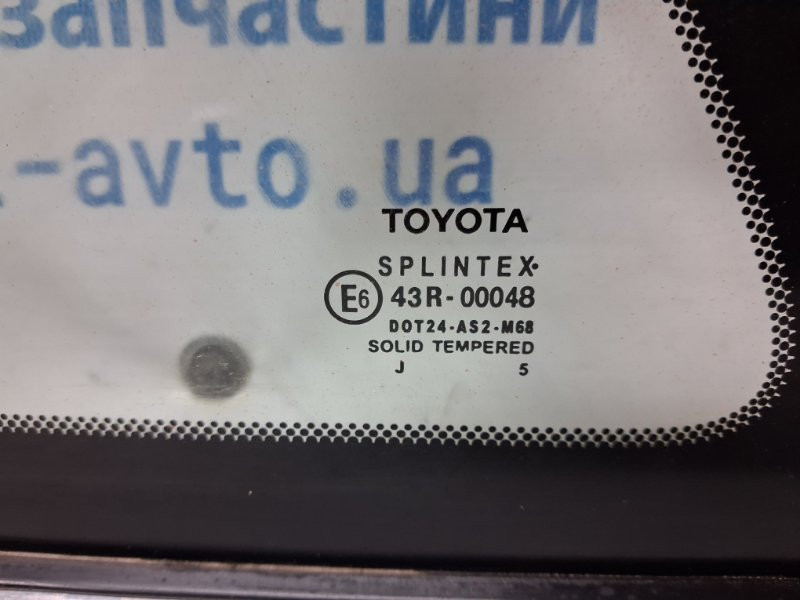 Стекло в кузов заднее левое Toyota Avensis 2002-2010 6272005100 (Арт. 71236) Киев - изображение 3