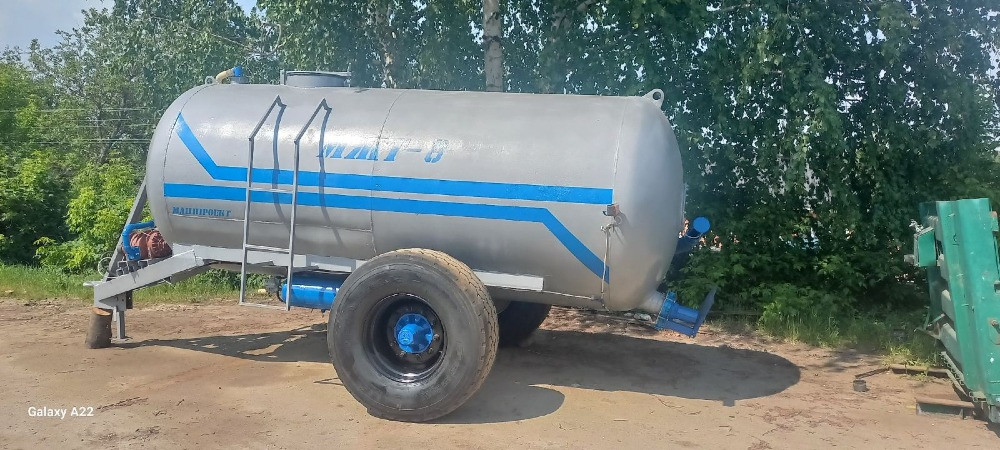 Бочка вакумна МЖТ-8 для навозу Белая Церковь - изображение 1