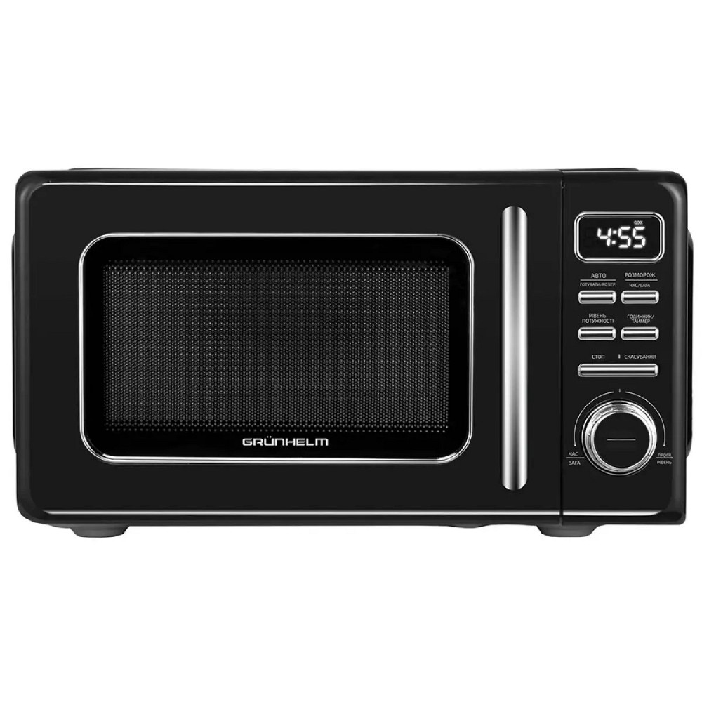 Микроволновая печь Grunhelm 20MX1020-B 700 Вт черная Київ - зображення 1