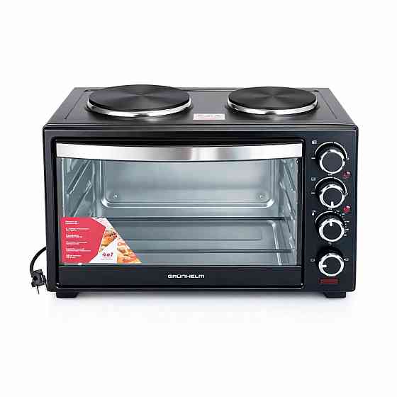 Печь электрическая Grunhelm GNM33RHP 33 л 1800 Вт черная Киев