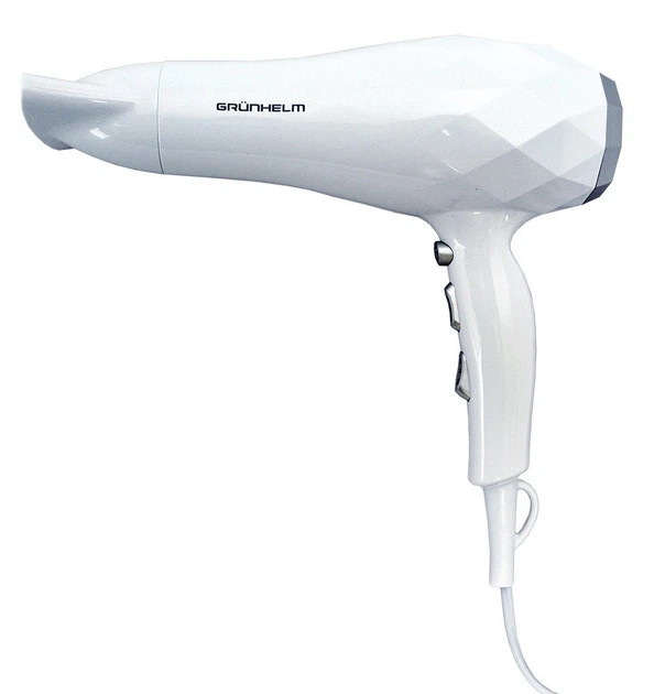 Фен Grunhelm GHD-576 2200 Вт белый Киев - изображение 1