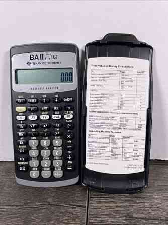 BA II Plus Texas Instruments Финансовый калькулятор Киев