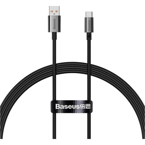 Кабель Baseus Superior Series Fast Charging Data USB to Type-C 100W 1m Black (P10320102114-00) (Код  Харків - зображення 1
