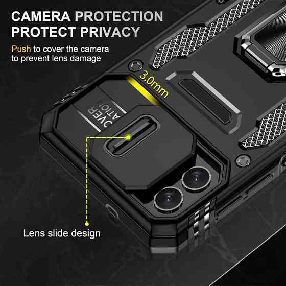 Ударопрочный чехол Camshield Army Ring для Samsung Galaxy A07 Херсон