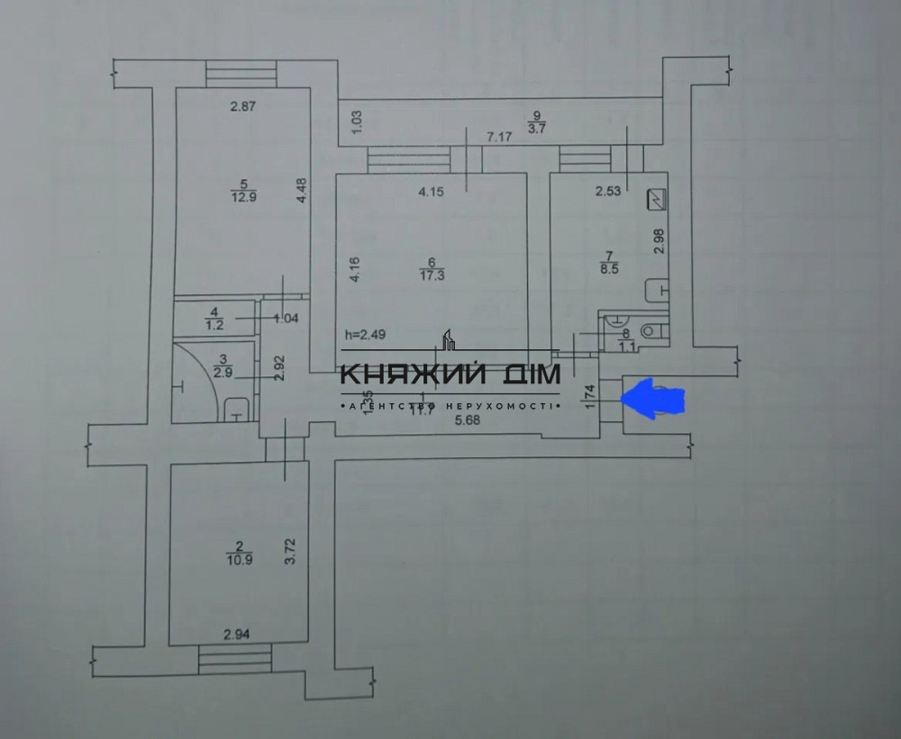 Оренда! Трьох кімнатна квартира, є генератор, м Кловська, Печерськ № 11204984 Киев - изображение 12