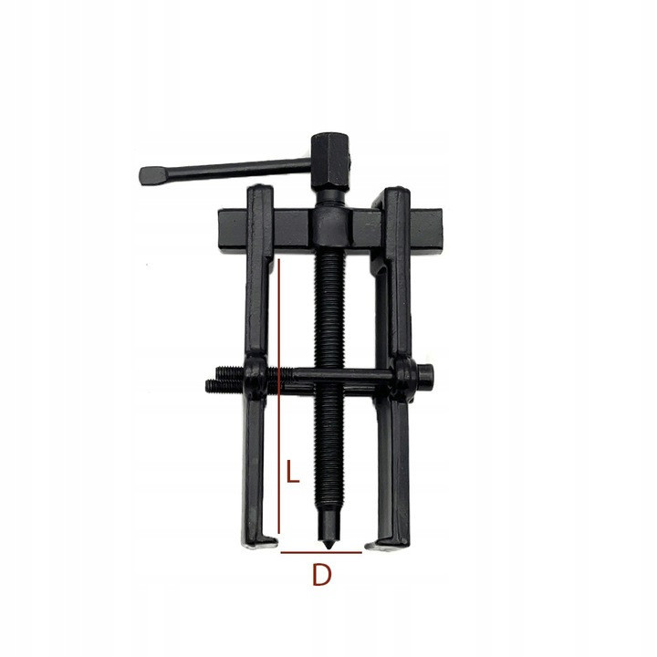 Усиленный съёмник подшипников двухзахватный "рельс" с фиксацией 40х80мм СТАНДАРТ SK2R3U Харків - зображення 2