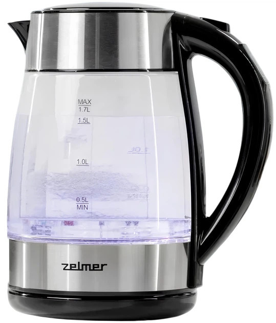 Электрочайник Zelmer ZCK8026 1,7 л серебристый Киев - изображение 1