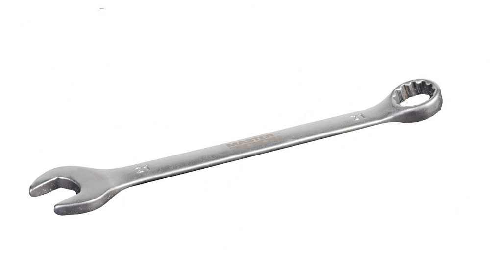 Ключ комбинированный MASTERTOOL 21 мм 31CrV3 DIN 3113 SS 71-1021 Харків - зображення 2