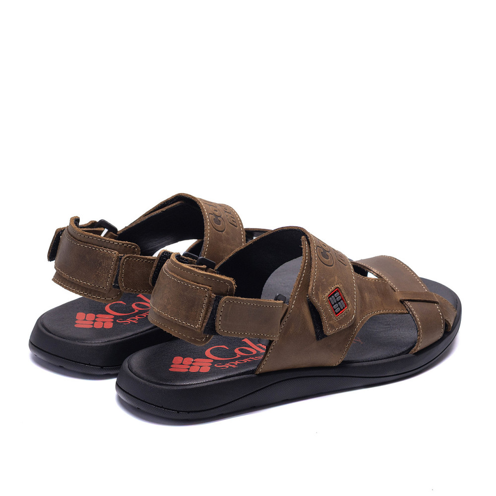 Мужские кожаные сандалии  Brown Leather Київ - зображення 4