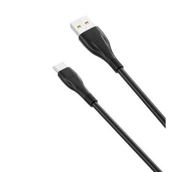 Кабель XO NB185 USB to Type-C 6A 1m Black (Код товару:40926) Харків