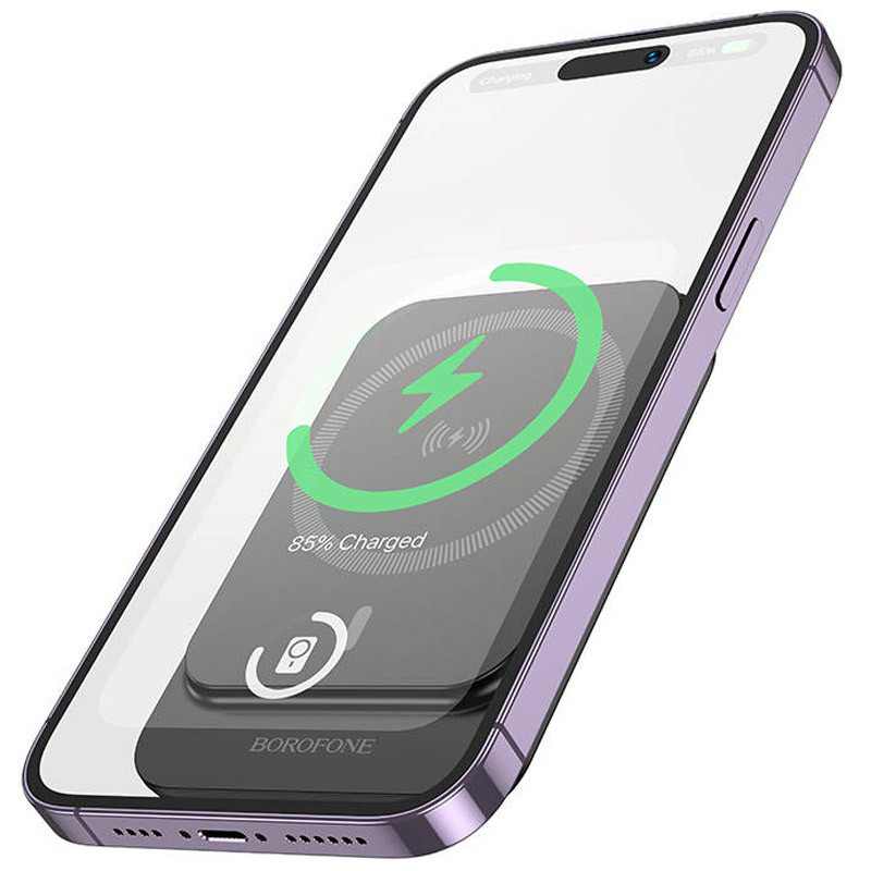 Портативное ЗУ Power Bank Borofone BJ63 Nimble PD20W с БЗУ 5000 mAh Херсон - зображення 4