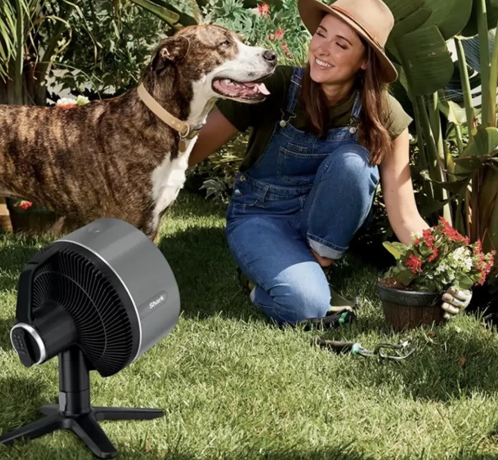 Вентилятор настольный Shark FlexBreeze FA150EU 36 Вт черный Київ - зображення 4