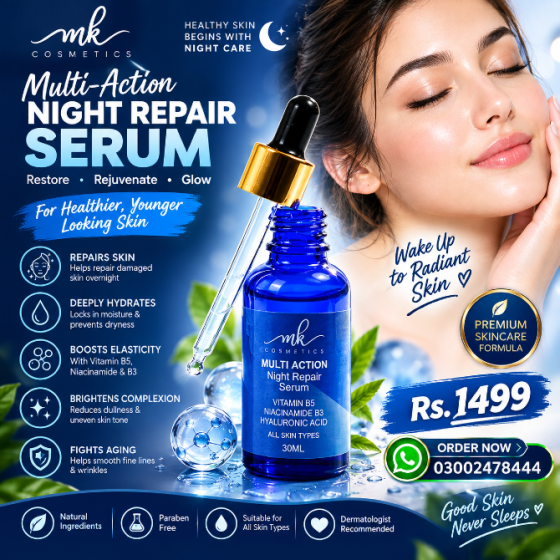 Multi-Action Night Repair Serum In Pakistan - 03002478444 Житомир