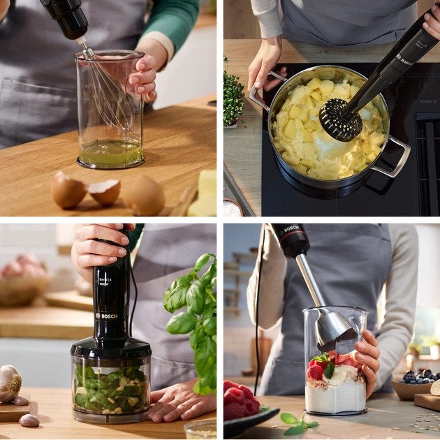 Блендер погружной Bosch ErgoMaster MSM4B623 1000 Вт черный Киев - изображение 10