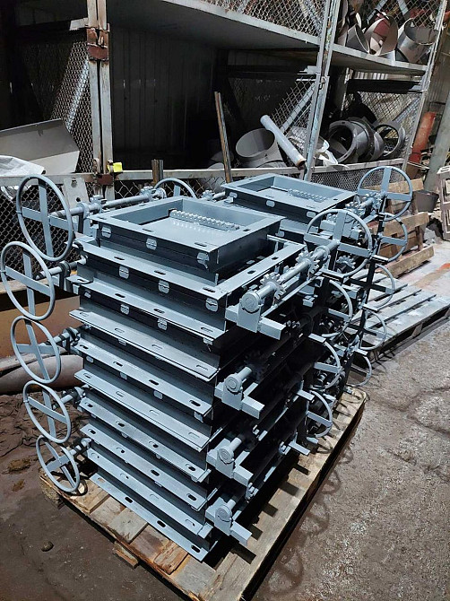 Задвижка реечная нержавейка 500х800 исполнение нержавеющая сталь или Hardox 450 Київ - зображення 4