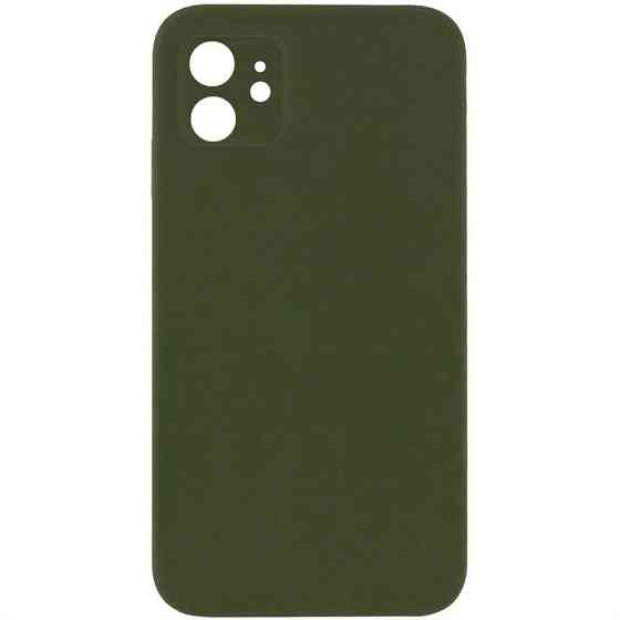 Чехол Silicone Case Square Full Camera Protective (AA) NOLOGO для Apple iPhone 11 (6.1") Херсон