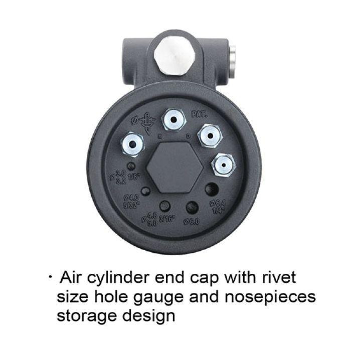 Пневмогидравлический заклепочник для вытяжных заклепок TOPTUL 3.0-6.4 мм KARA0306 Харьков - изображение 2