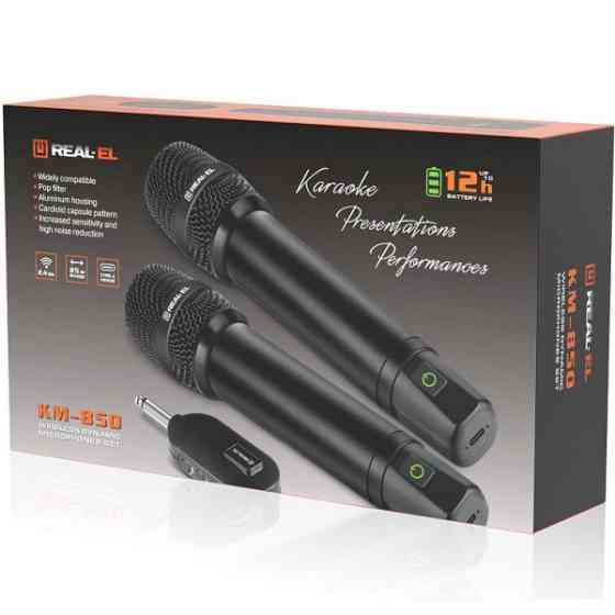 Мікрофон REAL-EL KM-850 (EL121900002) Харків