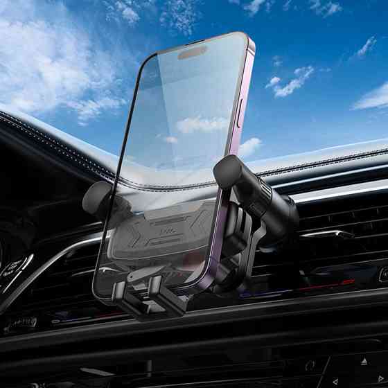 Автодержатель Hoco H66 Gamble gravity linkage (air outlet) Херсон