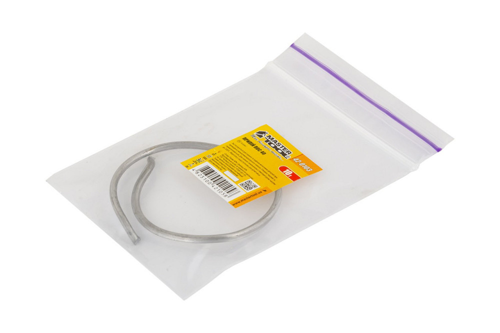 Припой для пайки MASTERTOOL ПОС 40% Ø 0.8 мм 10 г 42-0103 Харків - зображення 1