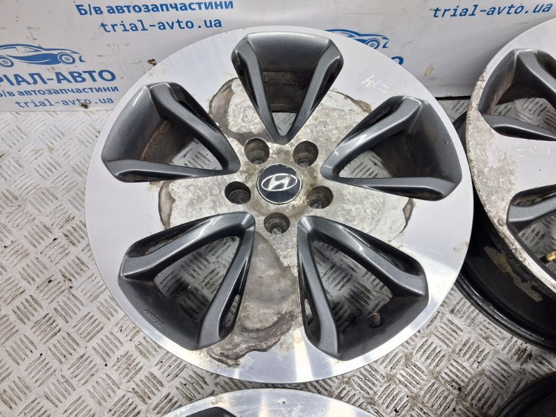 Диски титан комплект R18 Hyundai Santa fe 2005-2012 529102B480 (Арт. 70282) Киев - изображение 2