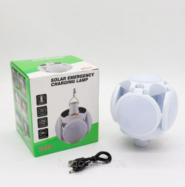 Універсальний кемпінговий ліхтар-лампа BL-2029, 14х12см / Акумуляторний ліхтар на сонячній батареї. Одесса