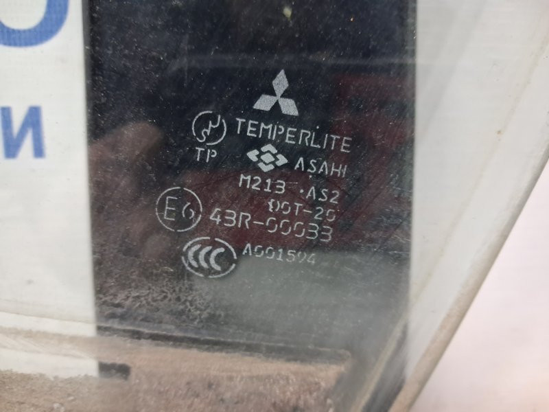 Стекло двери переднее левое Mitsubishi Outlander 2003-2006 MR978105 (Арт. 66535) Київ - зображення 3