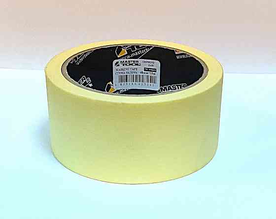 Лента малярная универсальная MASTERTOOL GripBond Easy 48 мм×25 м желтая 79-9905 Харків