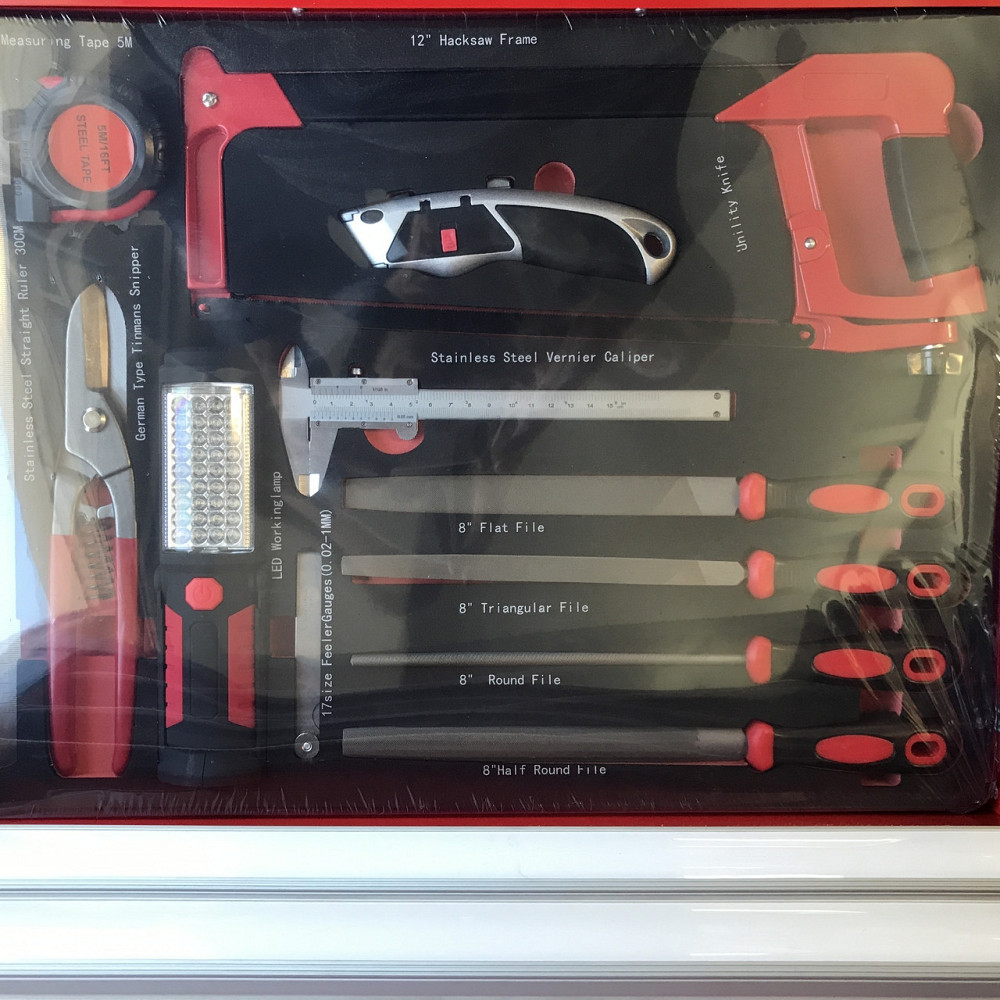 Тележка с инструментом 7 секций, 240 ед. TORIN TBR5807A-X Харків - зображення 7