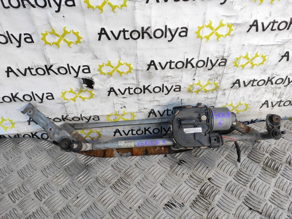 Трапеция дворников с моторчиком VW Golf V 2003-2008 (1K1955023G) Ковель - изображение 3