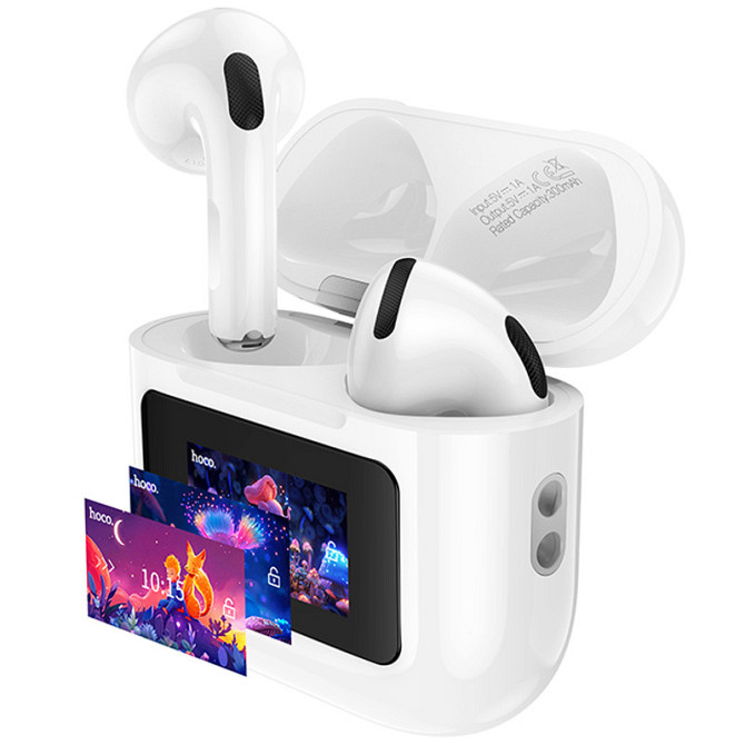 Беспроводные TWS наушники Hoco EW73 Randy with Touch Screen Херсон - зображення 1