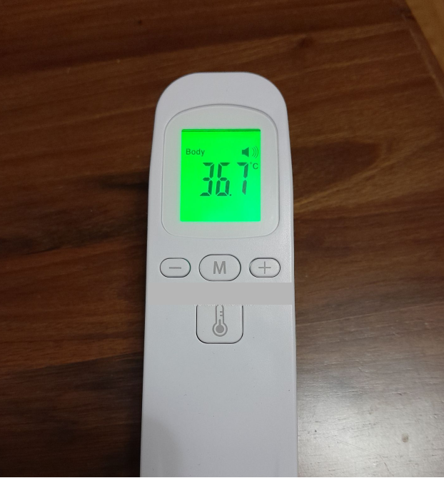 Медичний інфрачервоний цифровий безконтактний термометр для дітей і дорослих Косів - зображення 1