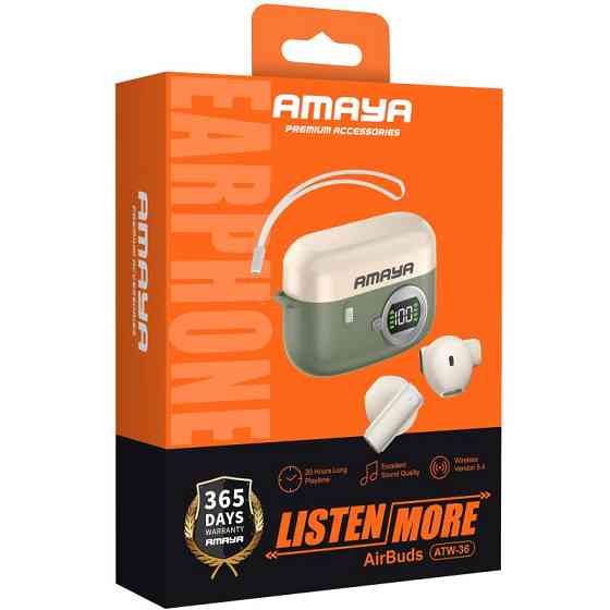 Беспроводные TWS наушники Amaya ATW-36 Херсон